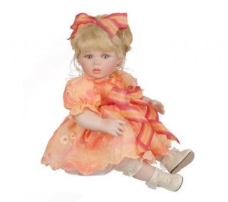 Summer Sunset 12 Seated Porcelain Doll by Marie Osmond —