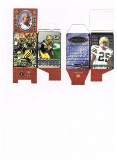 1998 Aurora Football Cube Insert Packers Dorsey Levens