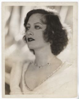 JOAN CRAWFORD 1929 Vintage Glamour Portrait SHIMMERING BEAUTY