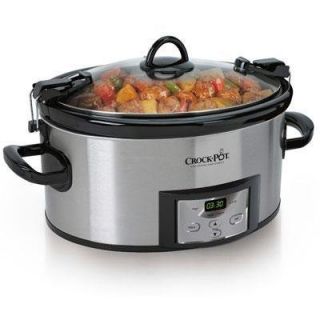 Crock Pot SCCPVL610 s 6 Quart Cook and Carry Oval Countdown Slow