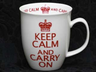 Creative Tops Keep Calm and… White Porcelain Mug