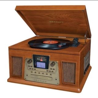 Crosley Turntable Recorder Converts Records Tapes to CD Full Stereo