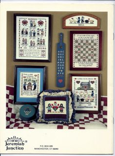 Jeremiah Junction Country Family Friends Cross Stitch