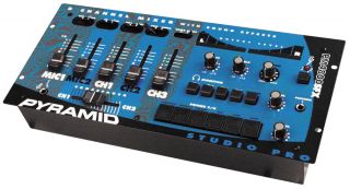  Audio PM4800SFX Rack Mount 4 CH Stereo DJ Mixer w Sound Effects