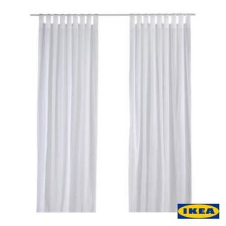 Brand New IKEA Matilda 2 Panels Curtains 57 x 98 Each Sheer Window