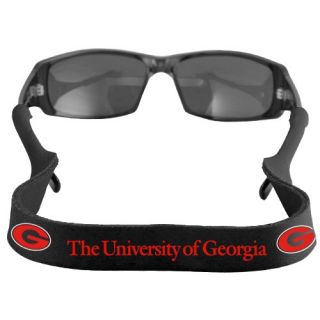 Croakies Georgia Bulldogs Black Neoprene Retainer Sunglasses Holder