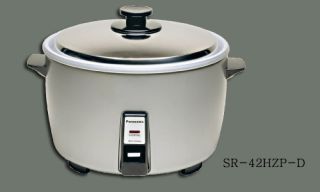  SR 42HZP D 23 Cup Rice Cooker/Warm NSF Certified, Silver/Grey