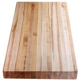 Kobi Edge Grain Butcher Block Wooden Countertop 4 Sizes 2 Thick Made