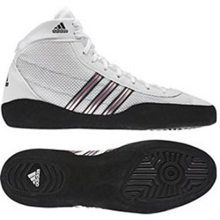 Adidas Youth Kids Size Combat Speed III Wrestling Shoes White Black