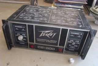 Vintage Peavey CS 800 Power Amp Amplifier