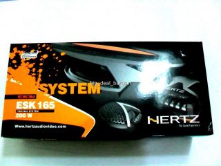 New Hertz Energy ESK 165 6 5 2 Way Component Speakers