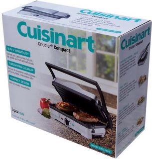 NEW Cuisinart Griddler Griddle Panini Press Grill