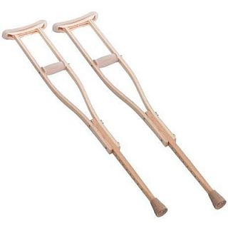  arm wooden wood crutches crutch pair adult arm wooden wood crutches