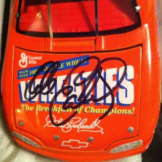 Dale Earnhardt Autographed 1997 Wheaties Elite JSA
