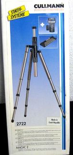 Cullmann Magic 2 Tripod w Inst Manual for SLR and Digital New in Box