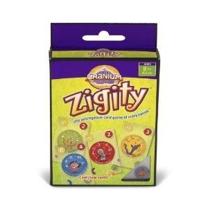 Cranium Zigity Card Game The Outrageous Game of Crazy Twists and Turns