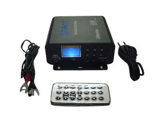 car motorcycle atv 600 watt amplifier w/ radio & remote