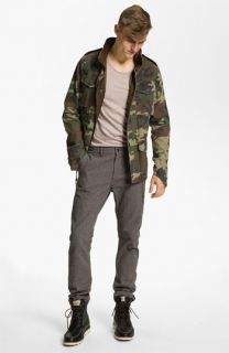 Obey Jacket, J.C. Rags Henley & Obey Slim Straight Leg Chinos