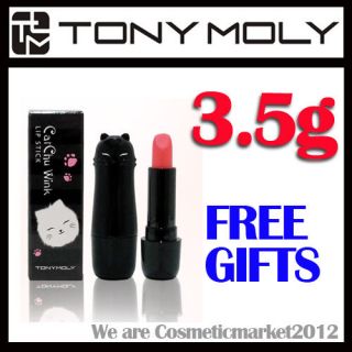 Tonymoly Cat Chu [CatChu] Wink Lip Stick 3.5g Free gifts