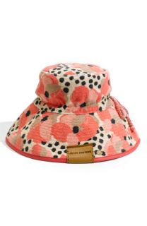 Juicy Couture Dotty Floral Floppy Terry Hat