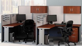  PANEL WORKSTATION SYSTEM Desk Cubicle Partitions L Shaped L Shaped NEW