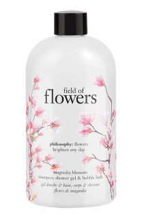 philosophy field of flowers magnolia blossom shampoo, shower gel & bubble bath
