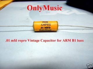 For Dan Armstrong Ampeg Bass Arm B1 01 MFD Capacitor