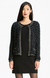 Magaschoni Tweed Knit Jacket