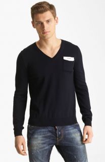 Dsquared2 V Neck Wool Sweater