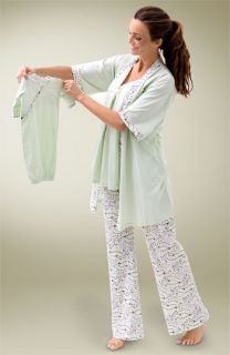 Olian Maternity 5 Piece Cotton Sleepwear Set