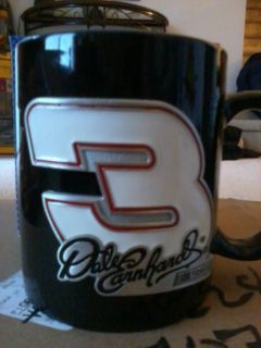 Dale Earnhardt 3 Coffee Mug w Pewter Logo