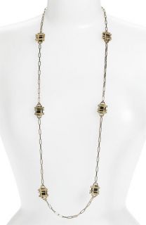Tory Burch Mini Long Station Necklace