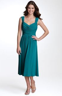 Suzi Chin for Maggy Boutique Ruched Jersey Dress
