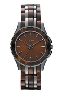 DKNY Tortoiseshell Pattern Bracelet Watch