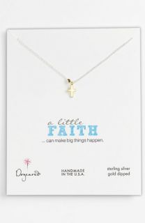 Dogeared A Little Faith Cross Pendant Necklace