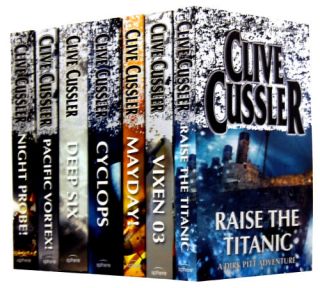 Clive Cussler Dirk Pitt Collection 7 Books Set Pack New