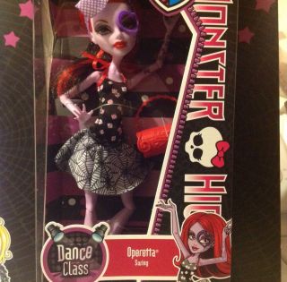 Monster High Dance Class Doll Operetta Mint Condition