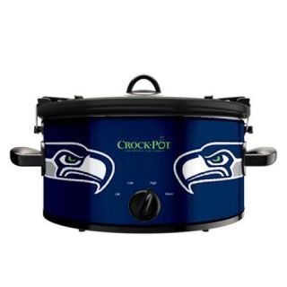 Official NFL Crock Pot Cook & Carry 6 Quart Slow Cooker – Seattle
