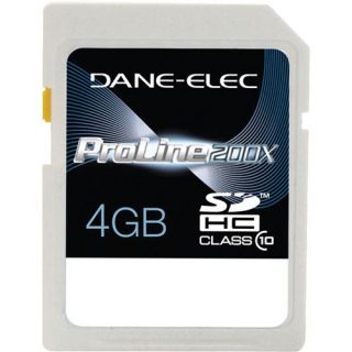 dane elec 4gb sdhc class 10 memory card da sd1004g c used with