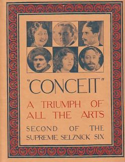 William Crombie Hedda Hopper 1921 Ad Conceit Selznick
