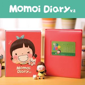 Korean Momoi Diary Cute Girl Journal Planner Notebook Christmas Gift