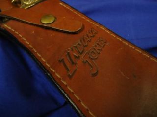 United Cutlery Indiana Jones Knife Engraved Bolster Leather Sheath