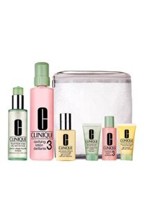 Clinique 3 Step Home & Away Set for Combination/Oily to Oily Skin ($84.50 Value)