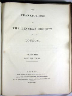 Botany of The Speke Grant Expedition Transactions Linnean Society XXIX