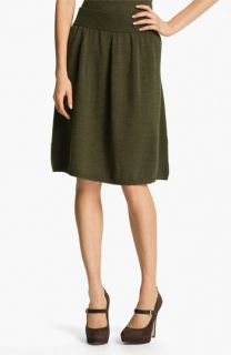 Eileen Fisher Fine Merino Jersey A Line Skirt (Petite)