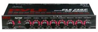  Pyle 7 Band Car Stereo Parametric Equalizer Crossover PLE720P