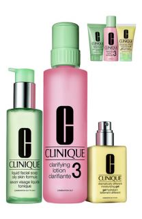 Clinique Great Skin Favorites 3 Step Skin Care Set for Combination Oily to Oily Skin ( Exclusive) ($89 Value)