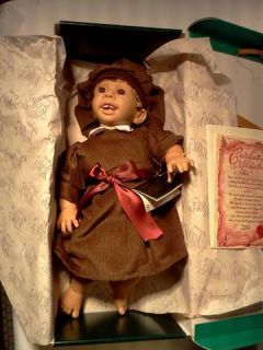 Vintage DAnton Jos Victoria Doll ORIGINAL BOX TISSUE PAPER BIRTH CERT