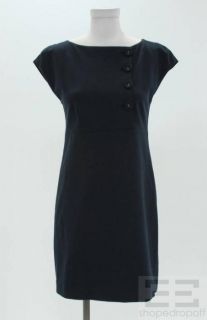 Cynthia Cynthia Steffe Navy Blue Cap Sleeve Dress Size S NEW
