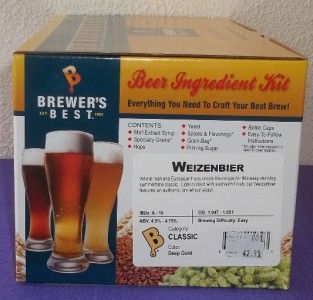 weizenbier brewers best beer ingredient kit